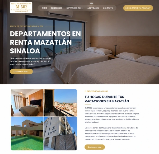 Página web profesional para empresa