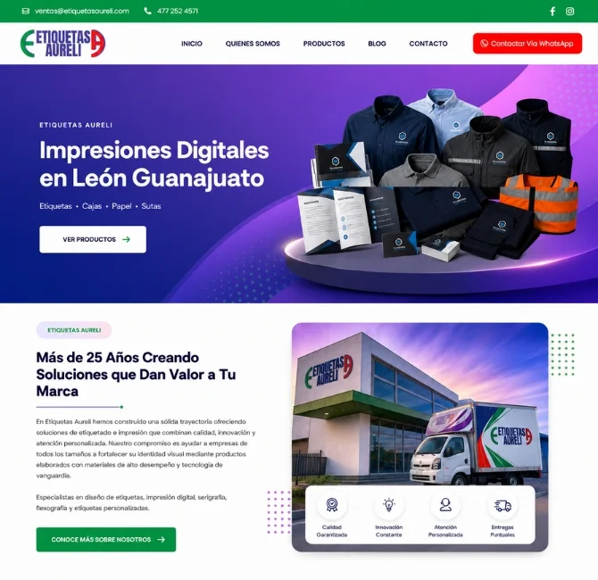 páginas para venta en internet