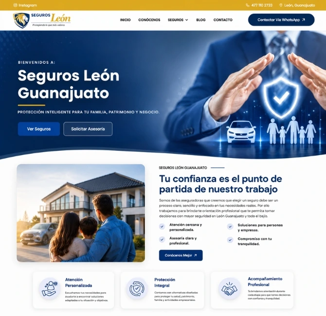 Página web empresarial